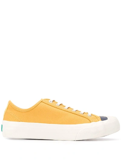 Ymc You Must Create Wing Tip Trainers In Yellow