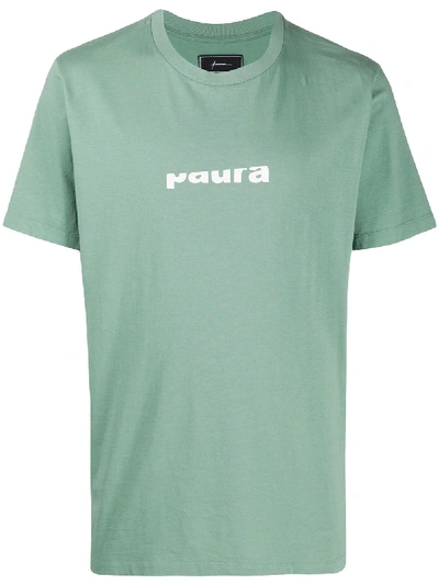 Paura Boxy-fit T-shirt In Green