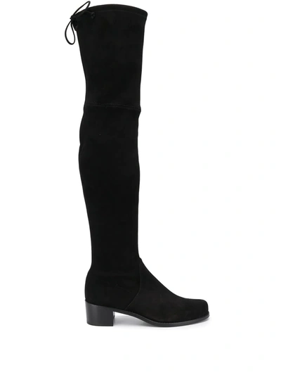 Stuart Weitzman Midland Over-the-knee Boots In Black