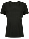 Goen J Logo Patch T-shirt In Black