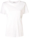 Goen J Logo Patch T-shirt In White