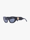 VERSACE BLACK ANGEL CAT EYE SUNGLASSES,0VE4376B14896721