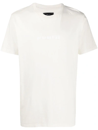 Paura Short-sleeved T-shirt In Neutrals