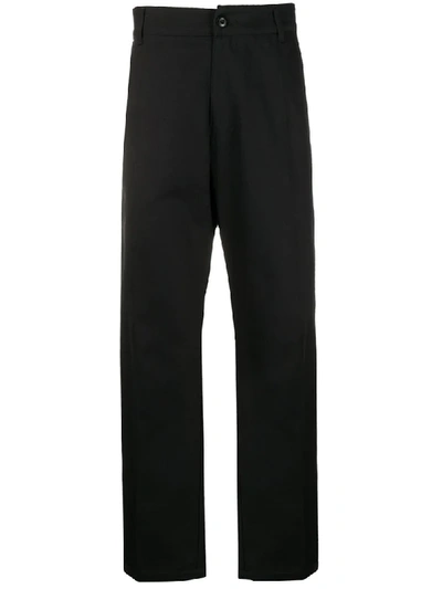 Noon Goons Straight-leg Tailored Trousers In Black