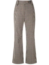 NK CHECK CROPPED TROUSERS