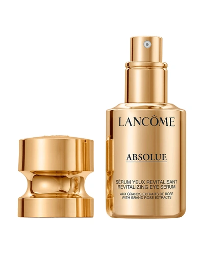 Lancôme Absolue Revitalizing Anti-aging Eye Serum In Gold