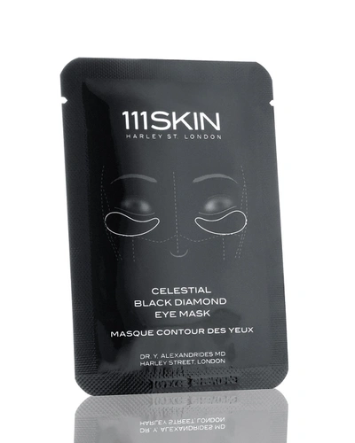 111skin Celestial Black Diamond Eye Mask Box, 8 Count