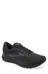 Brooks Glycerin 18 Running Shoe In Black/ Ebony