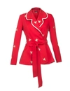 ANDREEVA RED PION COTTON JACKET