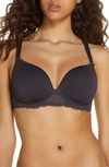 Simone Perele Promesse 3d Plunge Underwire Bra In Black