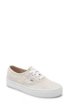 Vans Rainbow Jersey Authentic Sneaker In Multi/ True White
