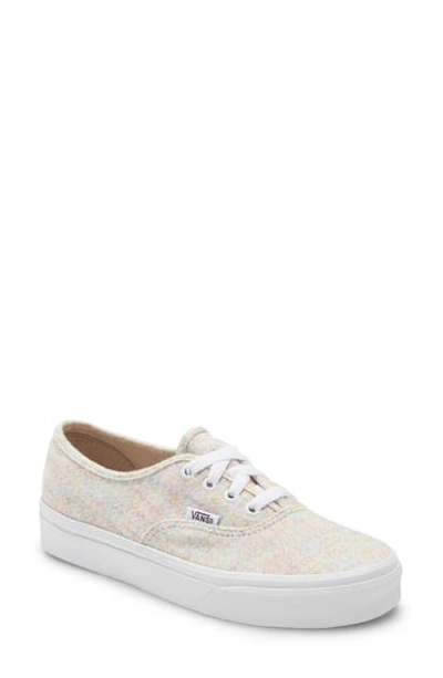 Vans Rainbow Jersey Authentic Sneaker In Multi/ True White