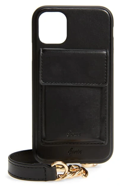 Sonix Tres Iphone 11, 11 Pro & 11 Pro Max Crossbody Case In Black