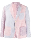 THOM BROWNE SEERSUCKER STRIPE SPORTS COAT