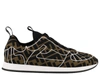 Fendi Ffreedom Logo Embroidered Sneaker In Brown