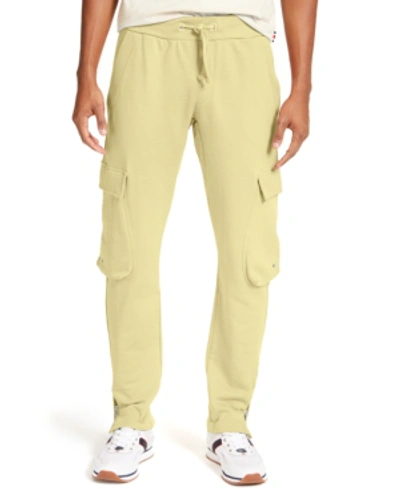 Tommy Hilfiger Men's Lewis Hamilton Stretch Cargo Sweatpants In Fog