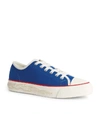 SANDRO FLAME-DETAIL CANVAS SNEAKERS,15285741