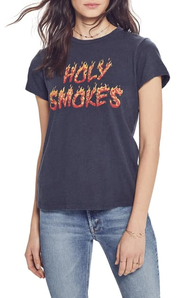 Mother The Sinful Holy Smokes Tee In Thick Thin Rainbow