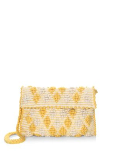 Antonello Tedde Suni Rombi Clutch In Yellow