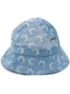 MARINE SERRE COTTON BUCKET HAT