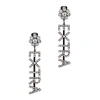 ASHLEY WILLIAMS EXTRA CRYSTAL-EMBELLISHED CLIP-ON EARRINGS,3825686