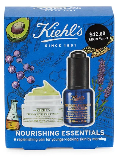 Kiehl's Since 1851 Nourishing Essentials 2-piece Under Eye Cream & Facial Oil Set