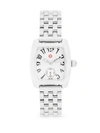 MICHELE STAINLESS STEEL SQUARE BRACELET WATCH,0400093328792