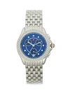 MICHELE STAINLESS STEEL & DIAMOND BRACELET CHRONOGRAPH WATCH,0400010613781