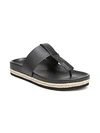 VINCE AVANI LEATHER SLIDES,0400010634833