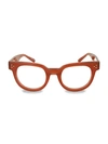 LINDA FARROW 46MM ROUND OPTICAL GLASSES,0400012453624