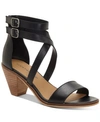 Lucky Brand Women's Ressia High-heel Sandals Women's Shoes In Black