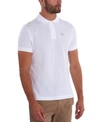 Barbour Tartan Pique Polo Shirt White & Dress In White