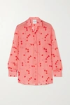 ALAÏA Edition polka-dot silk-chiffon blouse