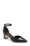 AGL ATTILIO GIUSTI LEOMBRUNI D'ORSAY ANKLE STRAP PUMP,N137046