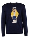 RALPH LAUREN EMBROIDERED KNIT SWEATSHIRT,11323567