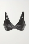 TOM FORD PERFORATED LEATHER BRALETTE