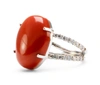 LO SPAZIO JEWELRY LO SPAZIO MARE ROSSO RING,LSURI1002