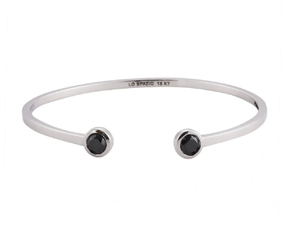 Lo Spazio Jewelry Lo Spazio Black Diamond Bangle