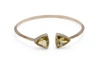 LO SPAZIO JEWELRY LO SPAZIO YELLOW BERYL BANGLE,LSWTRBNG1003