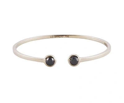 Lo Spazio Jewelry Lo Spazio Black Diamond Bangle