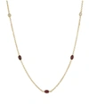 Lo Spazio Jewelry Lo Spazio Ruby And Diamond Necklace In Ruby