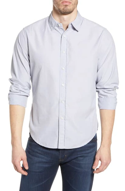 Alex Mill End On End School Regular Fit Button-up Long Sleeve Shirt In Grey