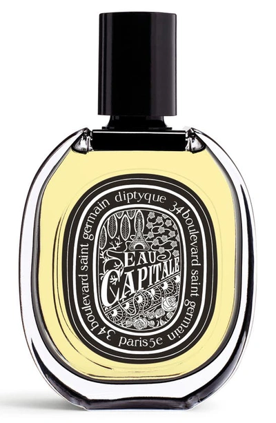 Diptyque 2.5 Oz. Eau Capitale Eau De Parfum In White