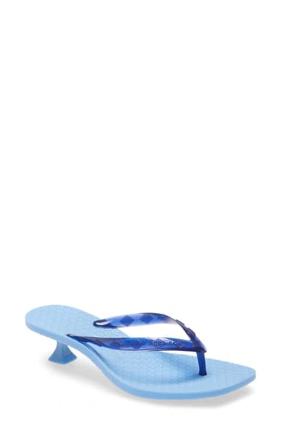 sigerson morrison kitten heel flip flop