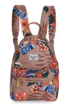 Herschel Supply Co Mini Nova Backpack In Summer Floral Ash Rose