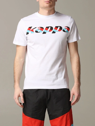 Kappa Logo-print Cotton T-shirt In White