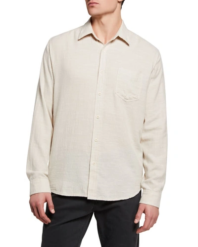 Rails Wyatt Cotton Regular Fit Button-down Shirt In Hummus