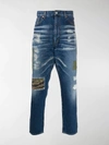 JUNYA WATANABE DROP-CROTCH JEANS,WEP004S2015238892