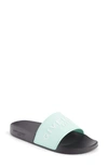 Givenchy Logo Slide In Mint Green