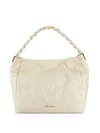 VALENTINO BY MARIO VALENTINO PEBBLED LEATHER TOP HANDLE BAG,0400012116001